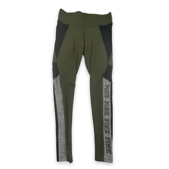 PINK Victoria's Secret Pants - Pink Victoria Secret ultimate green grey leggings athletic pants